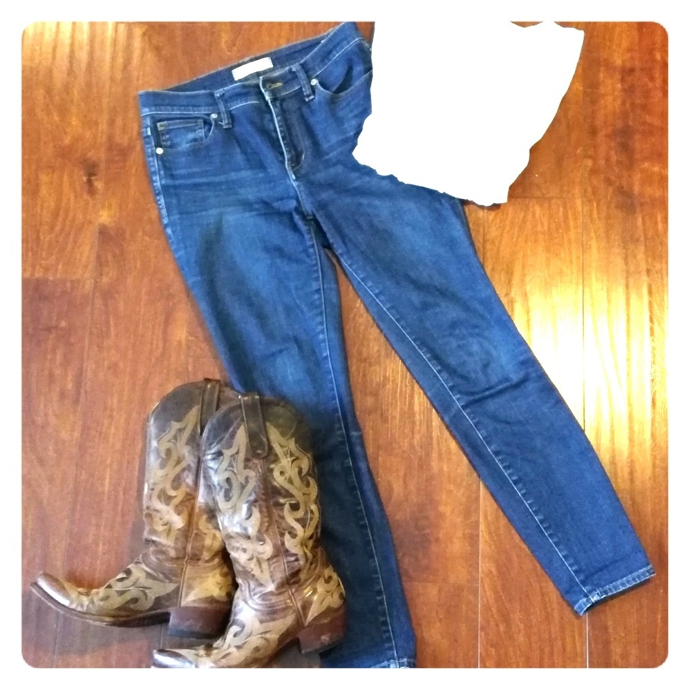Madewell High Riser Skinny Jeans